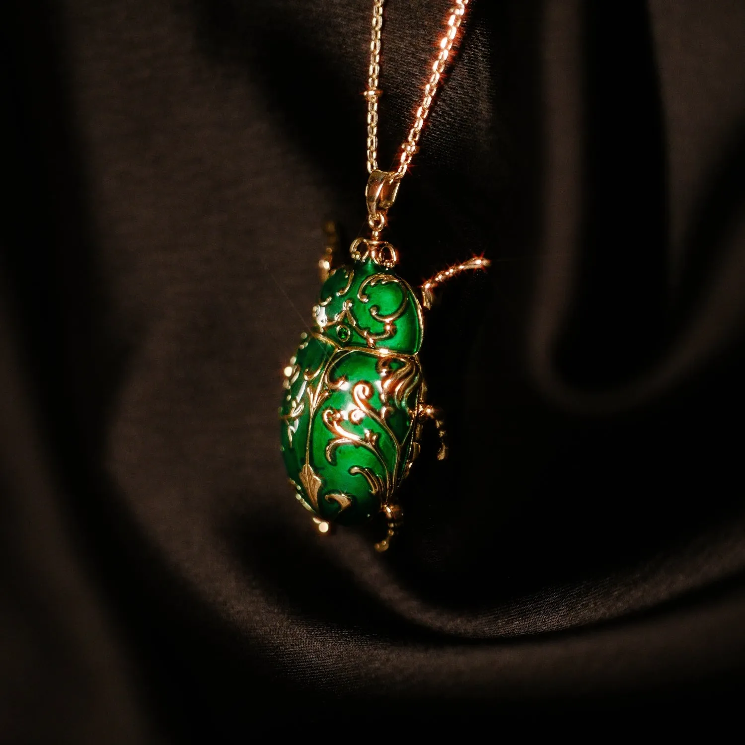 Antique Beetle Pendant