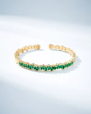 Bold Reborn Emerald Bangle