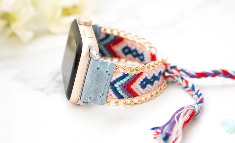 Braided Boho Apple Watch Bracelets