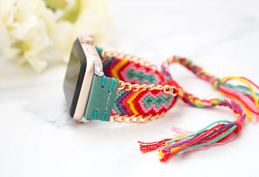 Braided Boho Apple Watch Bracelets