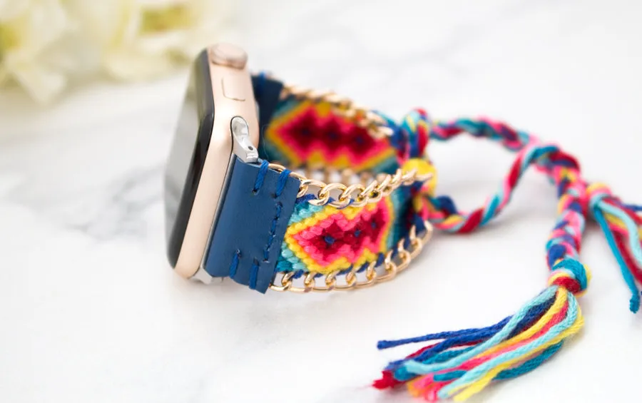 Braided Boho Apple Watch Bracelets