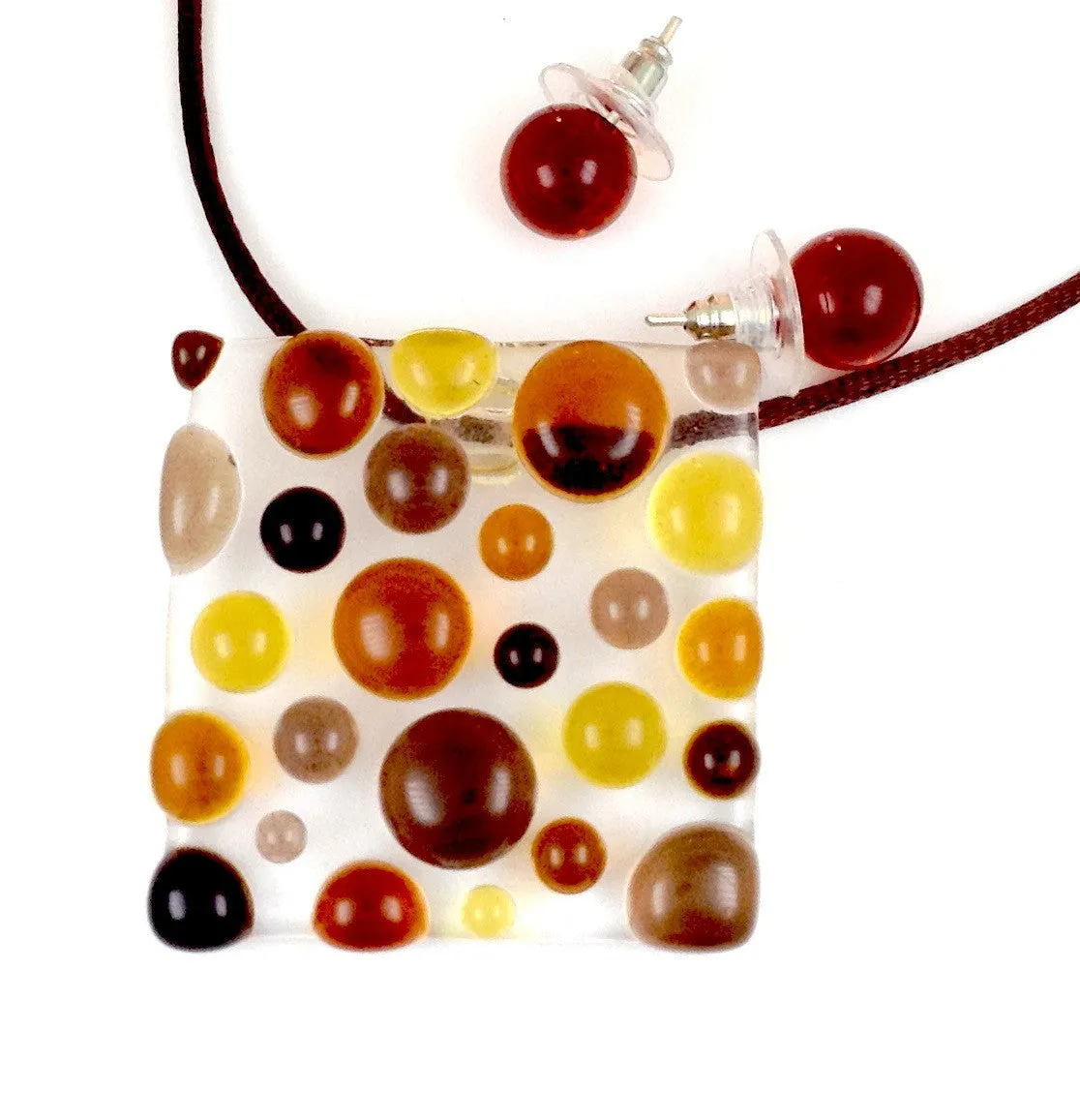 Bubbles Pendant - Black