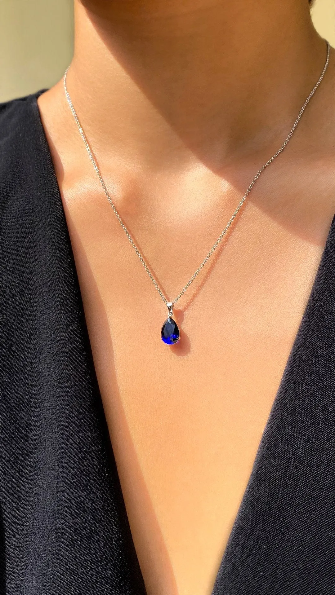 Cecile Sapphire Pendant