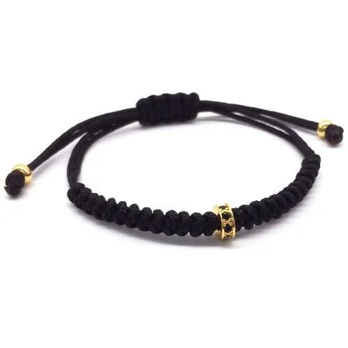 Classy Men Bracelet Macrame Gold