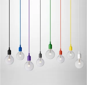 Colorful Globe Pendant Light