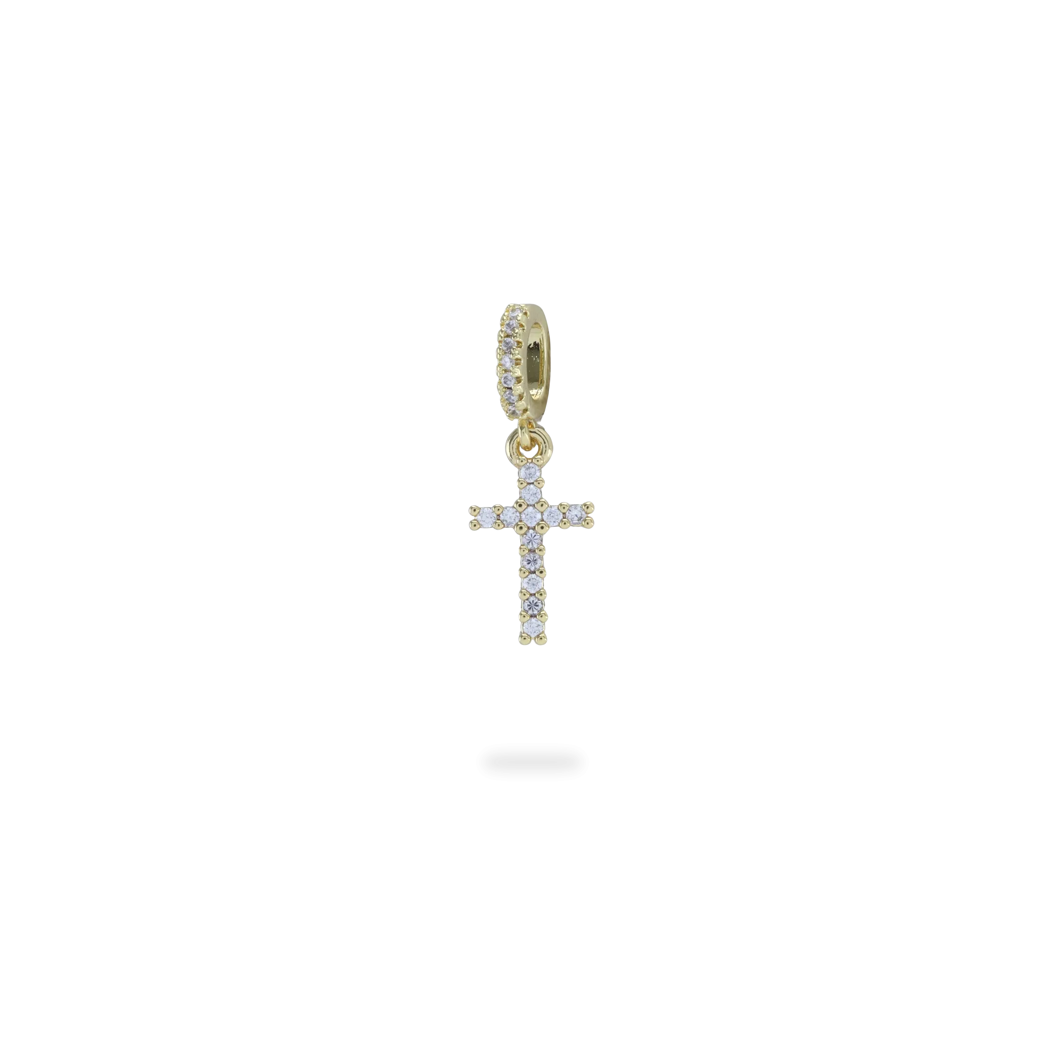 CROSS CLIP ON CHARM