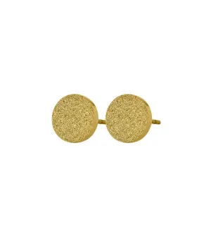 Dottie Studs Glittering Gold Thin