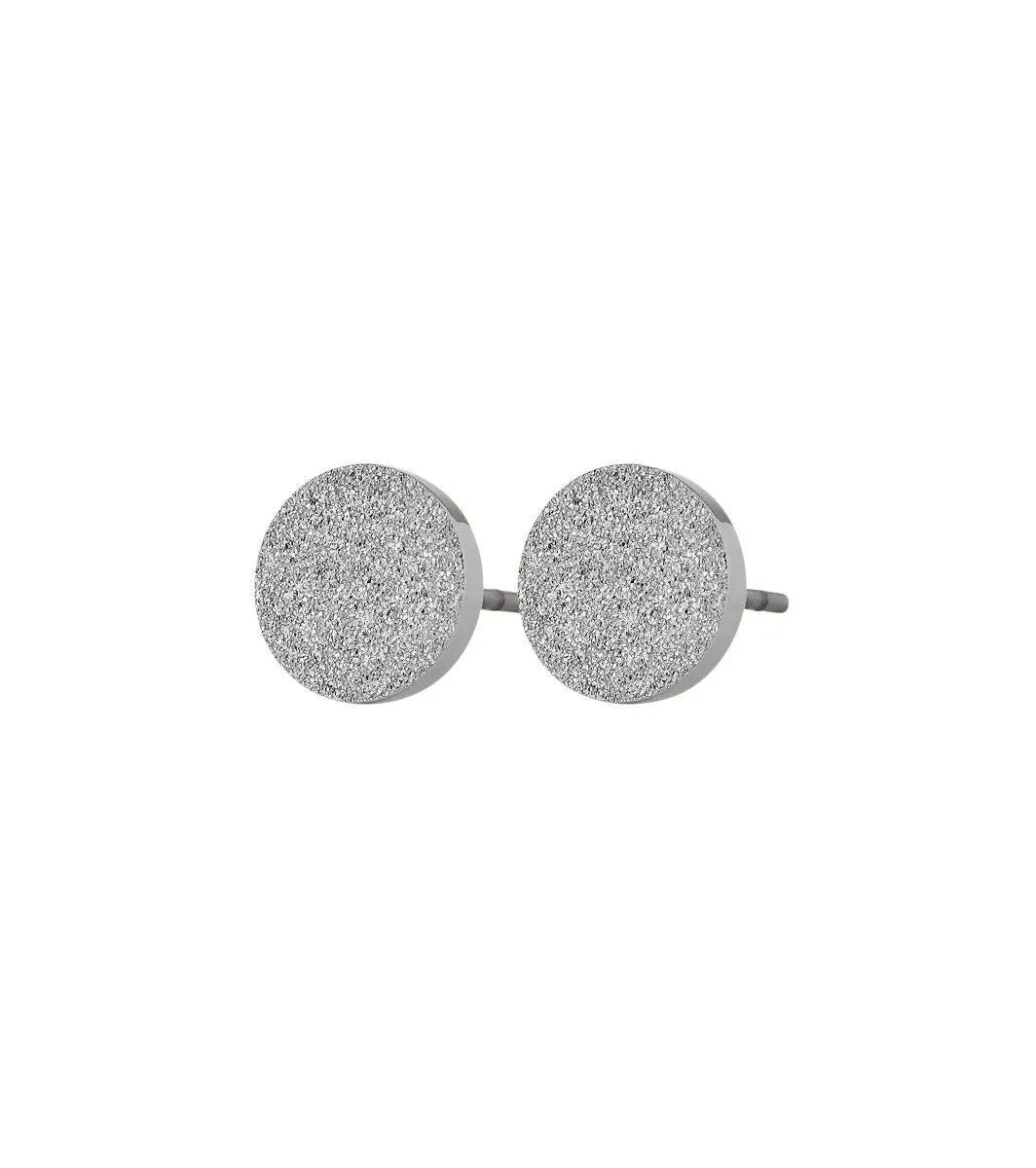 Dottie Studs Glittering Steel Thin