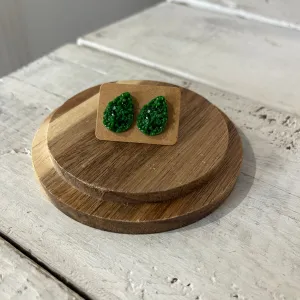 emerald oasis studs