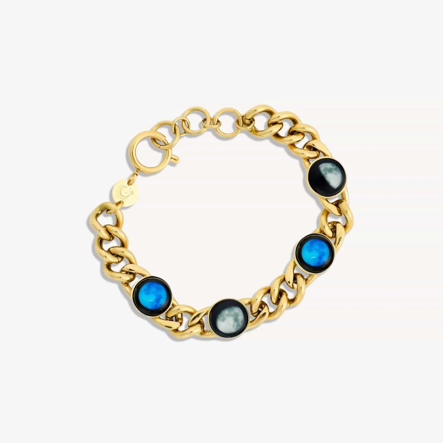 Four Moon Pleiades Bracelet in Gold