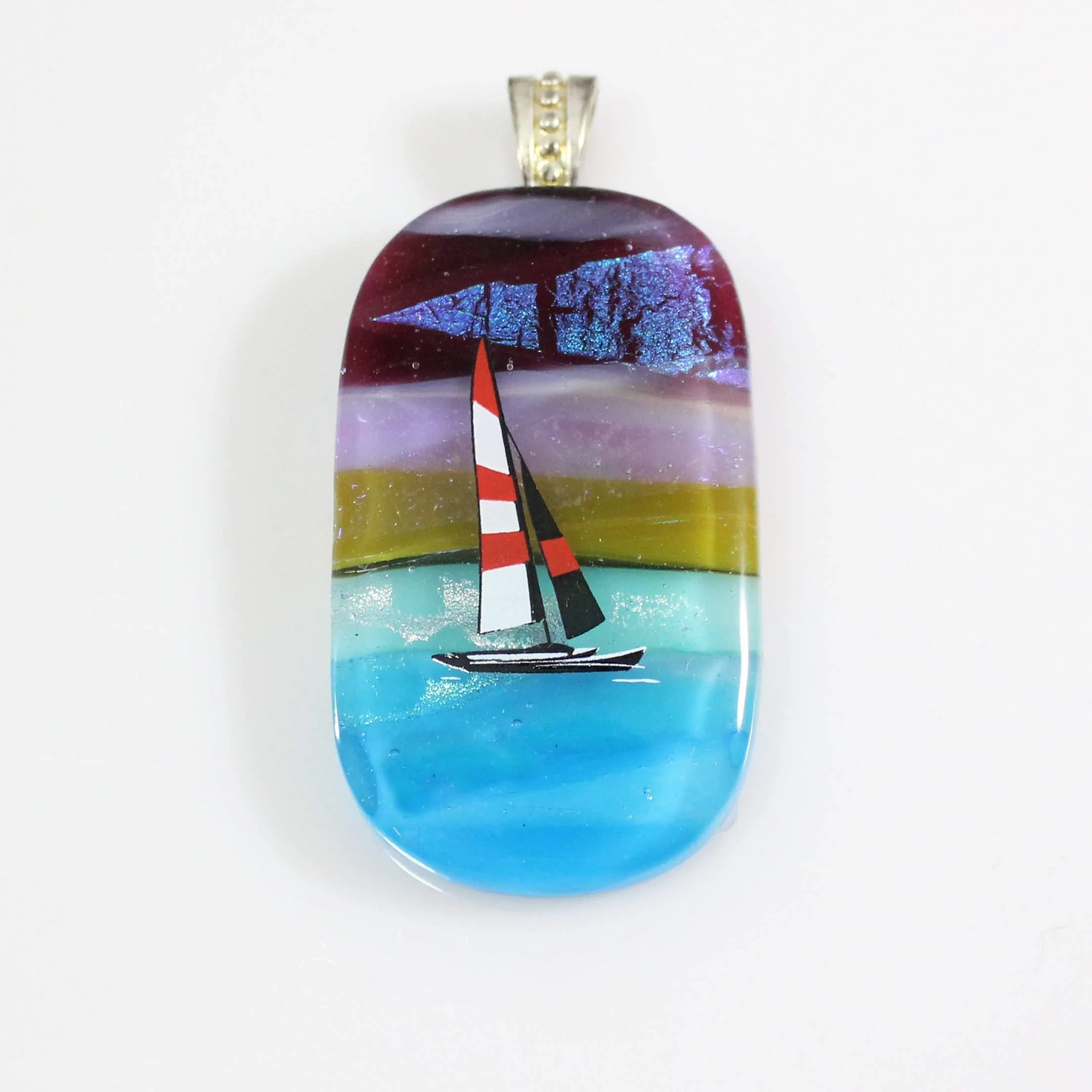 Fused Glass Image Pendants