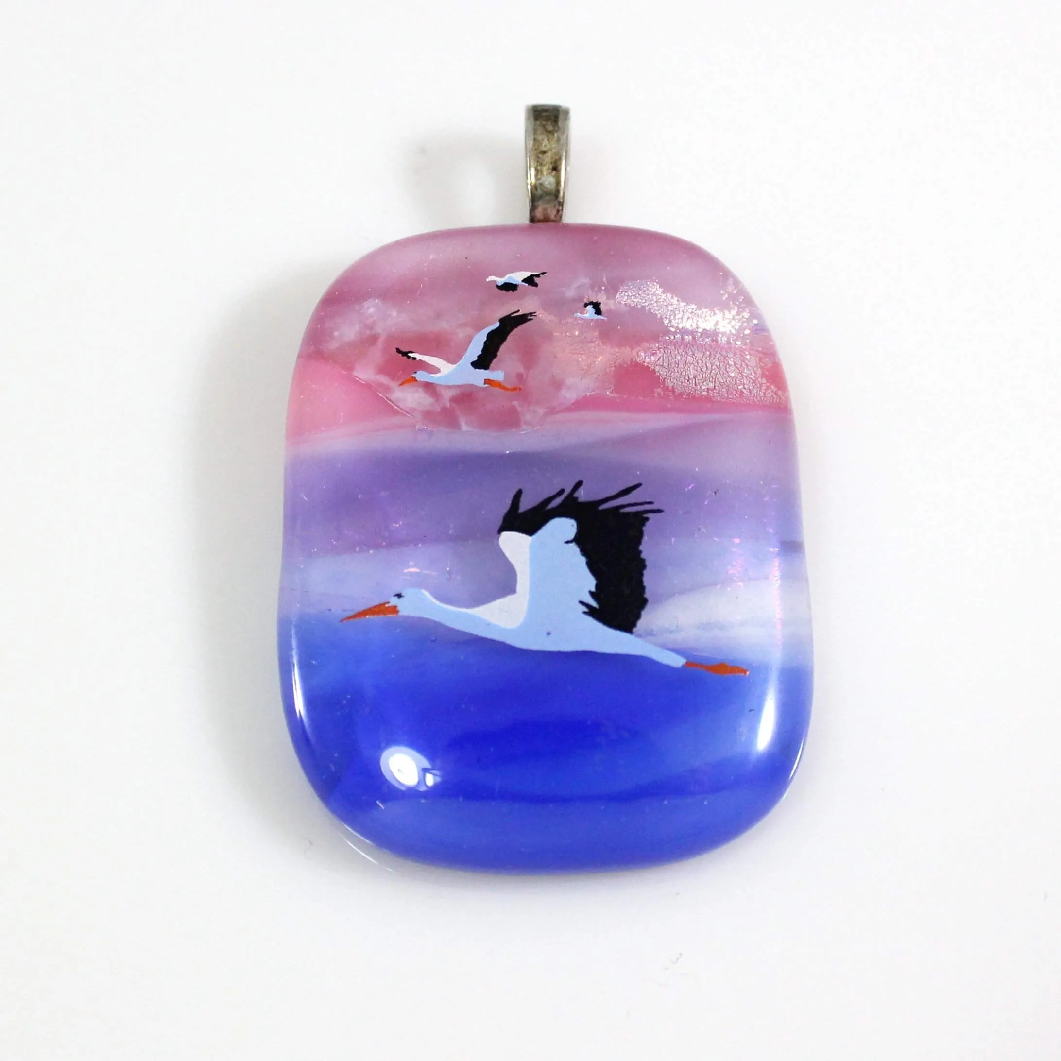 Fused Glass Image Pendants