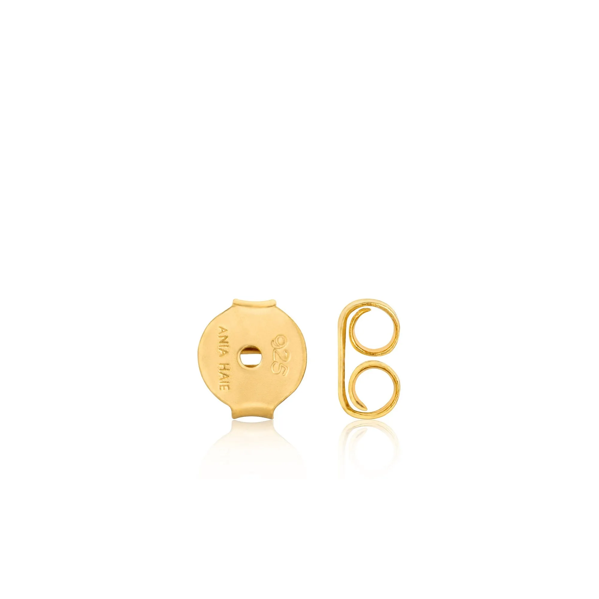 Gold Spike Diamond Stud Earrings