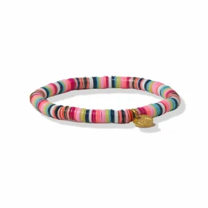 Grace Multi Mix Stretch Bracelet Rainbow