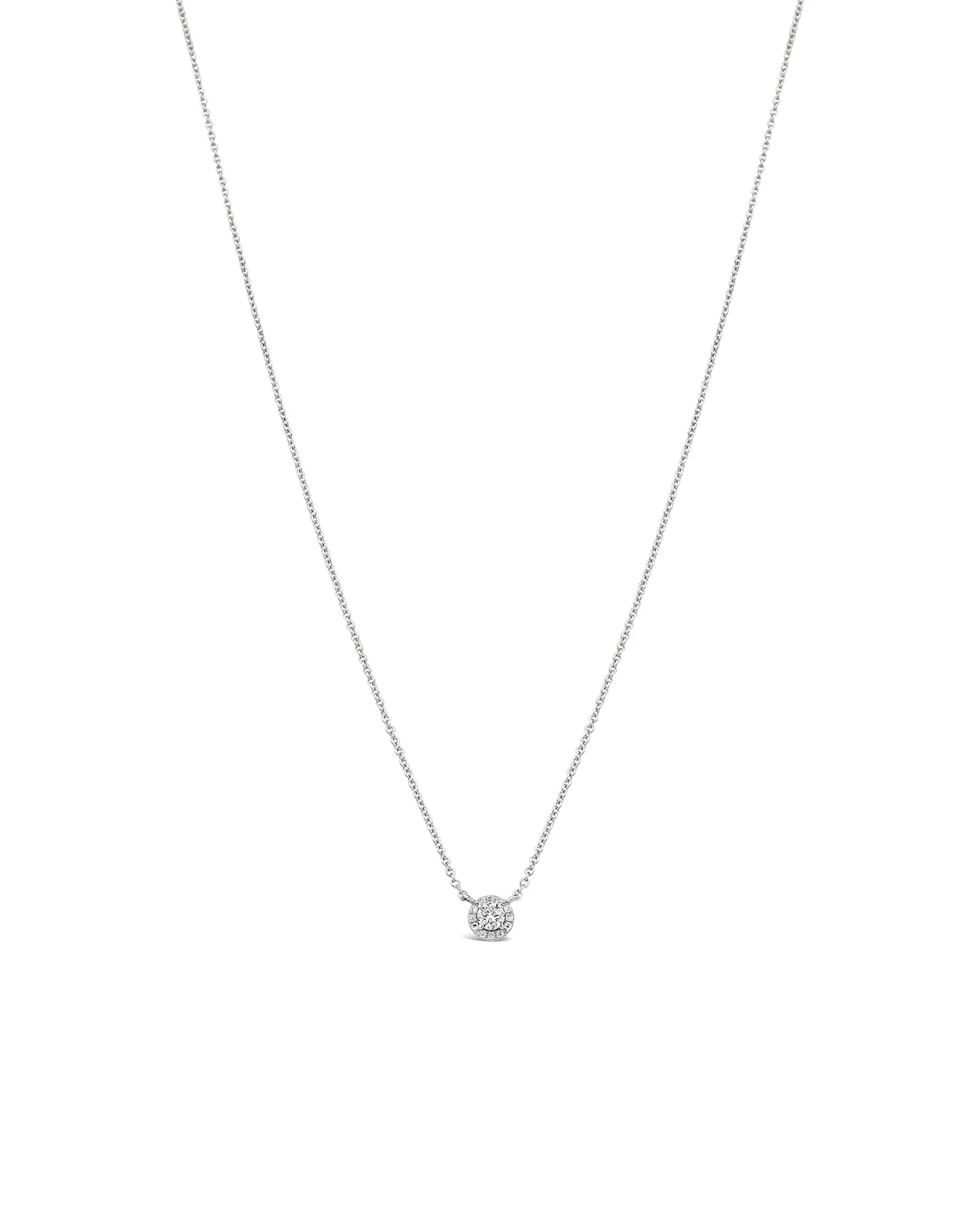 Halo Diamond Necklace