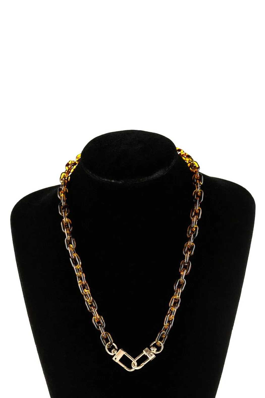 Hdn2990 - Multipurpose Acrylic Chain Mask Holder Necklace