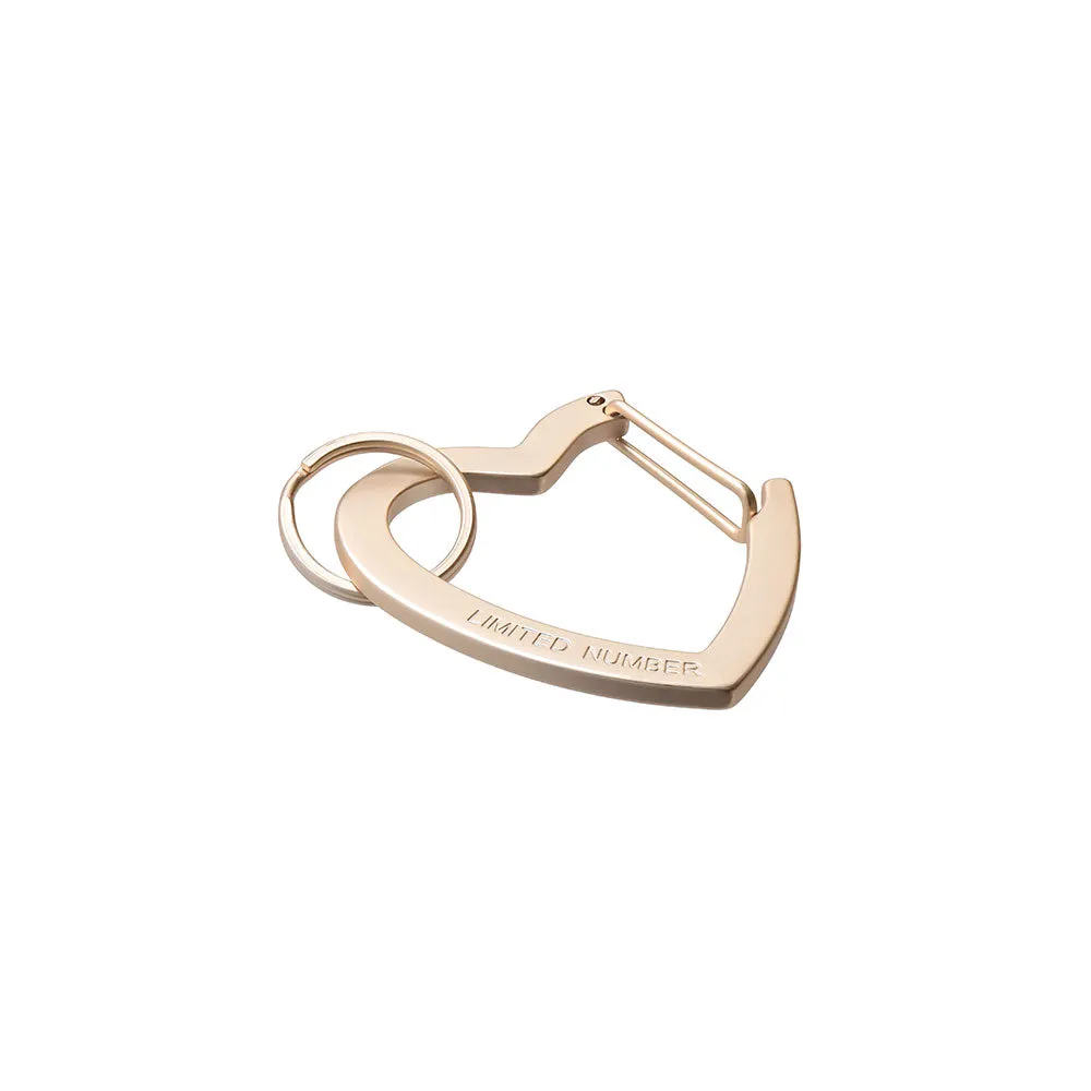 Heart Carabiner Key Ring