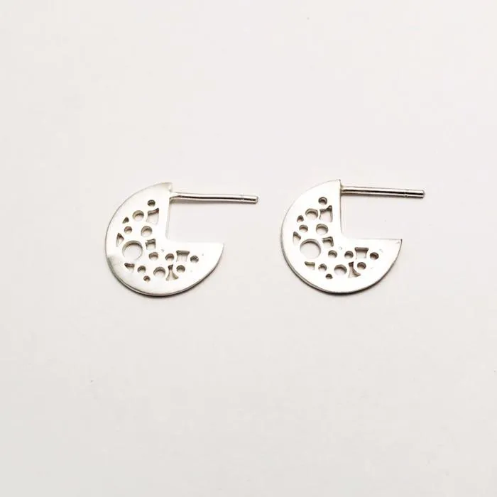 Holly Moon Stud Earrings