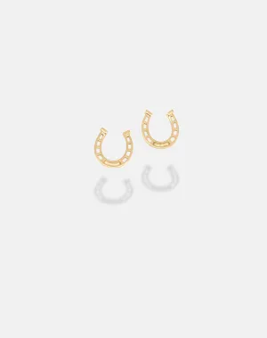 Horseshoe Stud Earrings