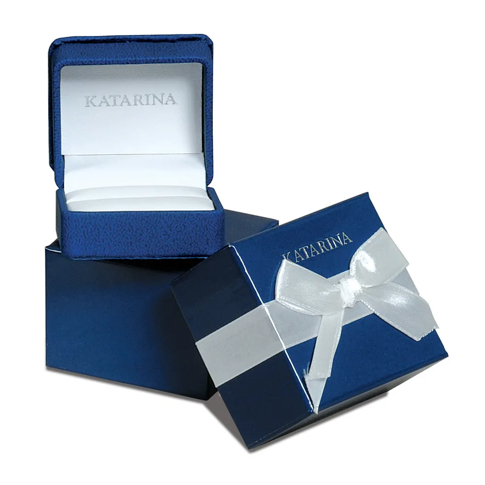 KATARINA 1/3 cttw Diamond Cluster Engagement Ring