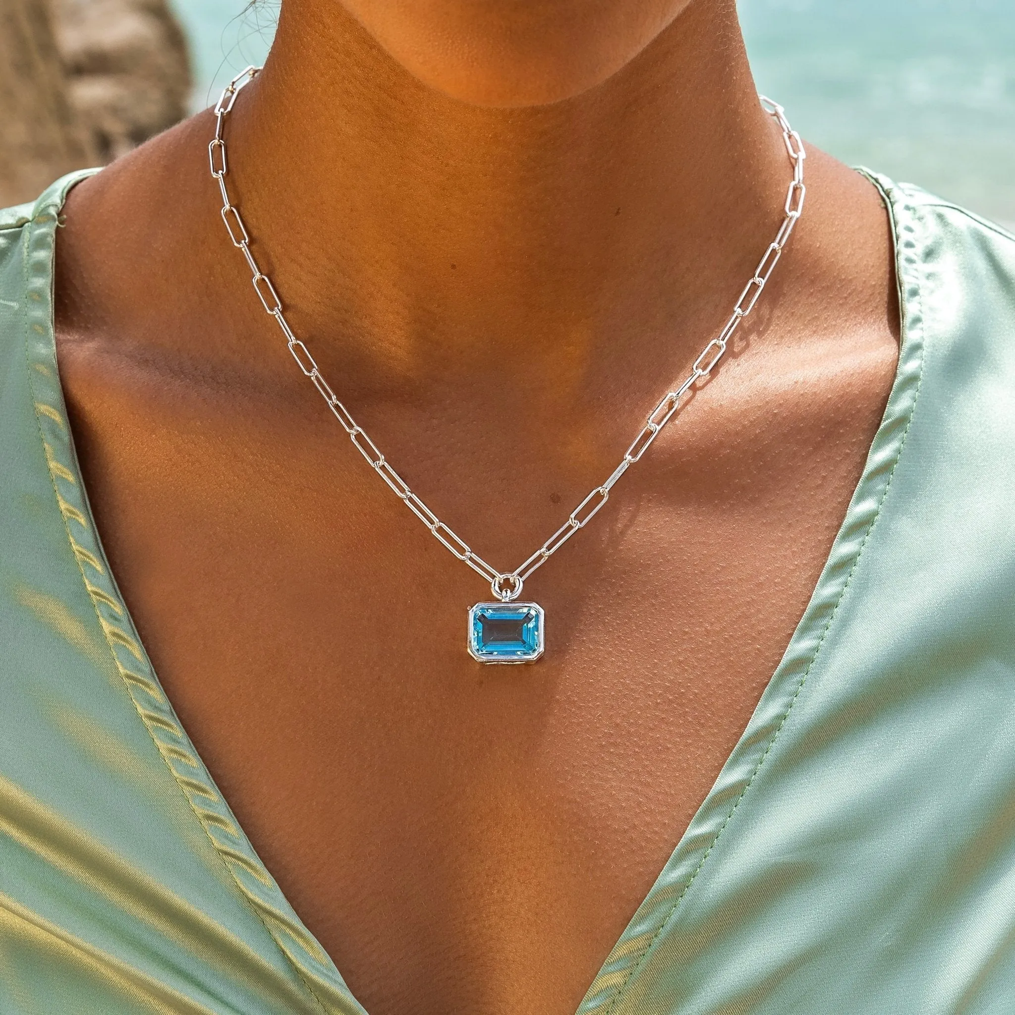 Lelanta Topaz Necklace