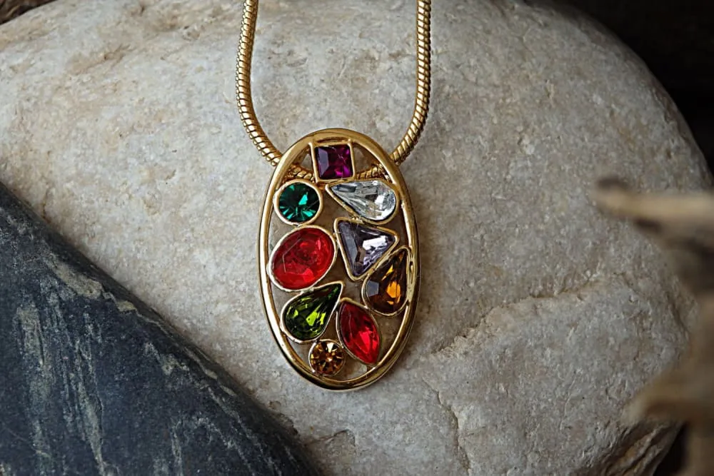 Multicolor necklace