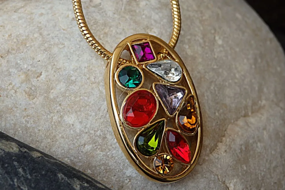 Multicolor necklace