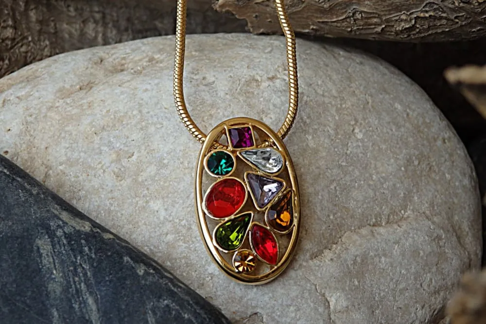 Multicolor necklace