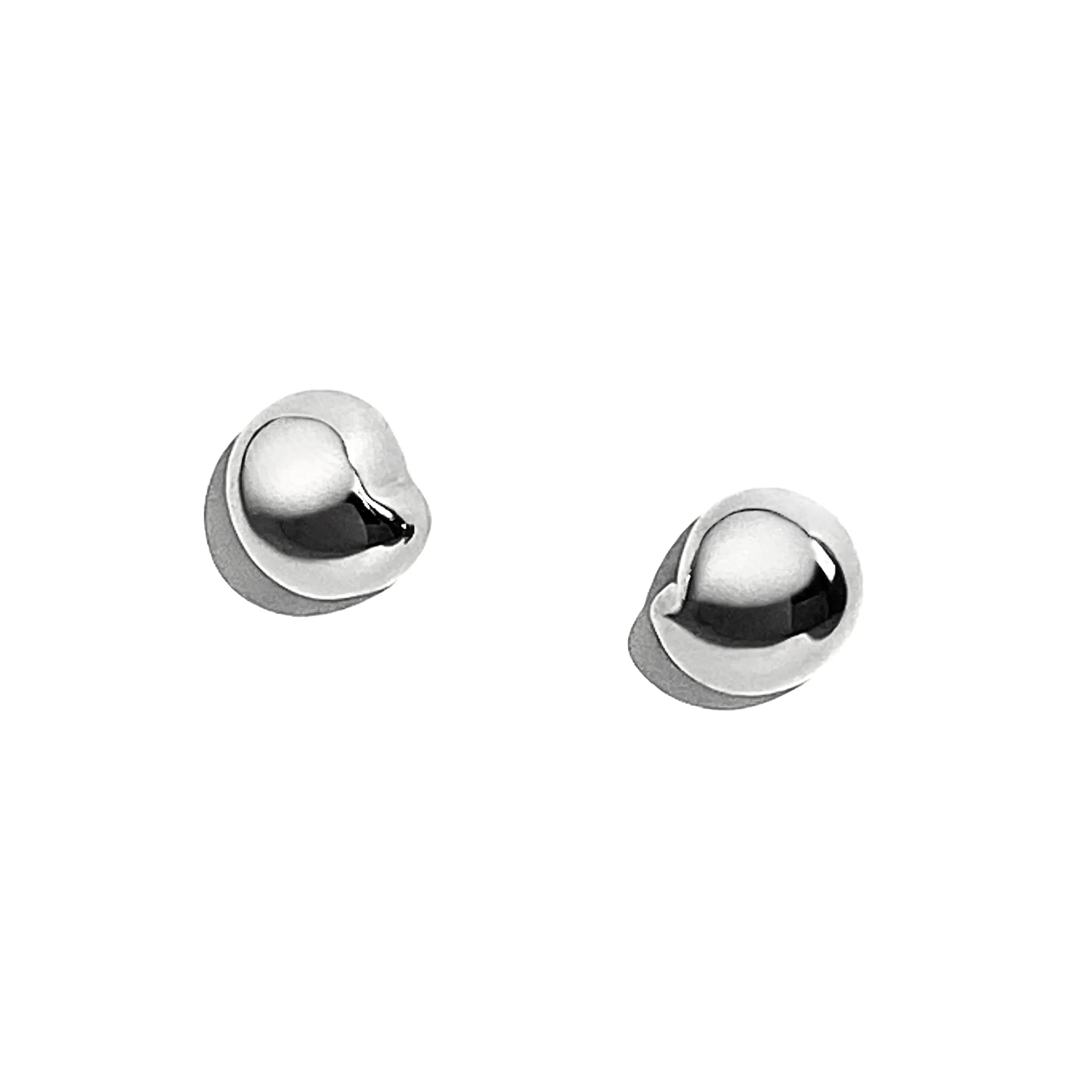 Nicola Studs - Small - Silver