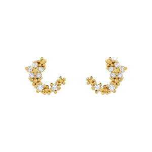 Oriana Flower Studs