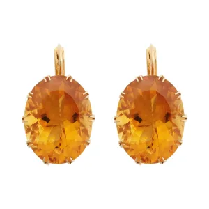 Oval Crown Citrine