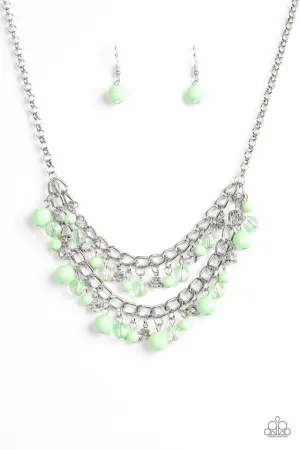 Paparazzi Necklace ~ Bridal Party - Green