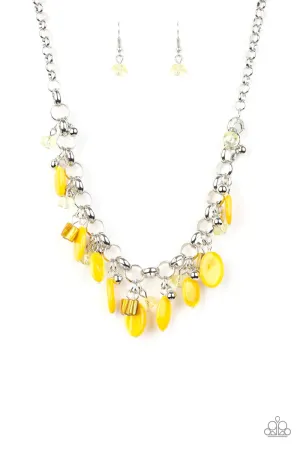 Paparazzi Necklace ~ I Want To SEA The World - Yellow