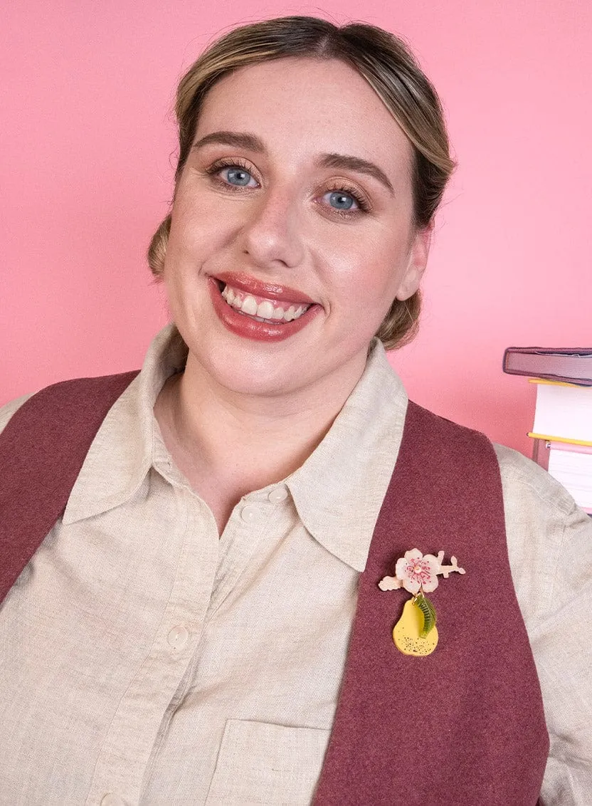 Pear Blossom Brooch