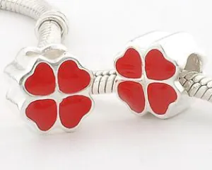 Pendant - Red Shamrock