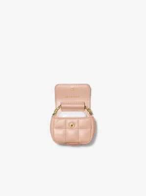 Quilted Leather Crossbody For Apple AirPods®