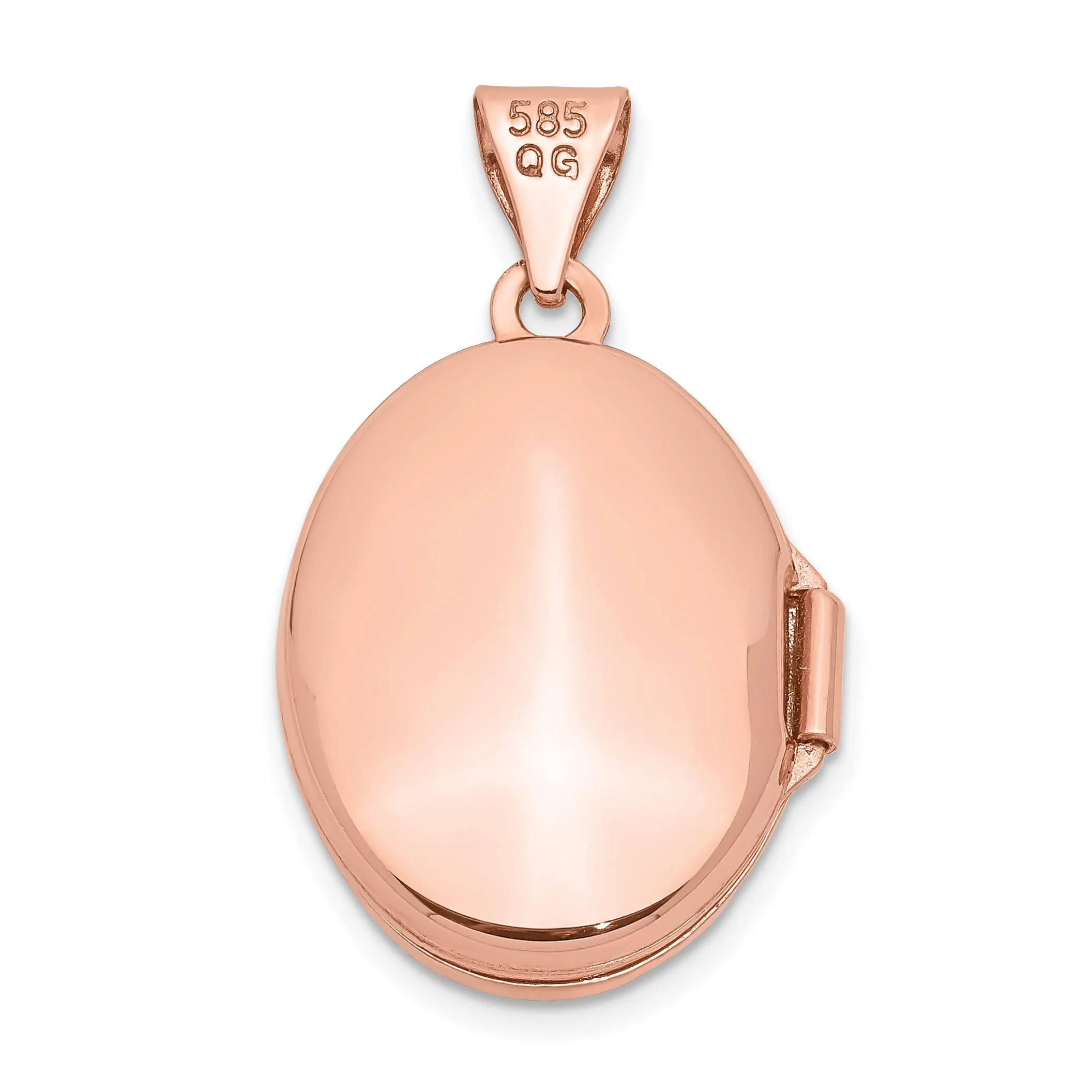 Rose Gold Diamond Locket