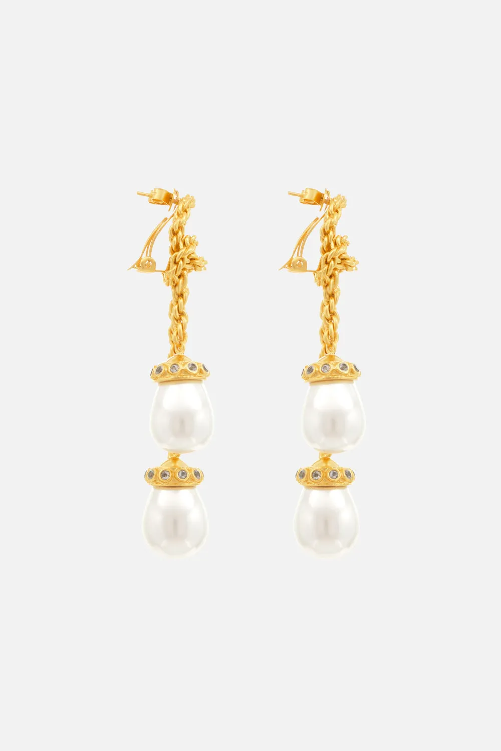 SIENNA PEARL EARRINGS MULTI