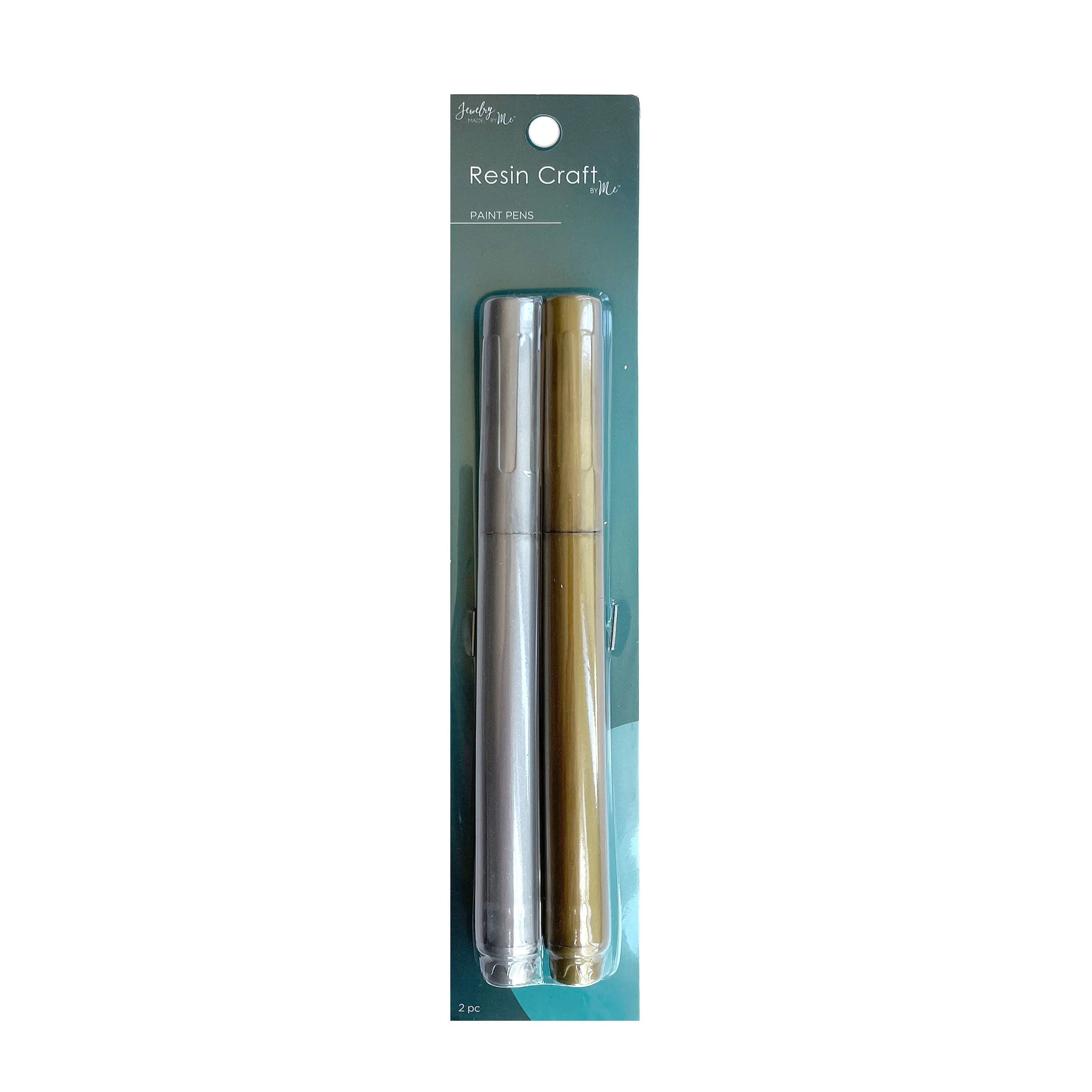 Silver / Gold Metallic Paint Pens 2pc Set