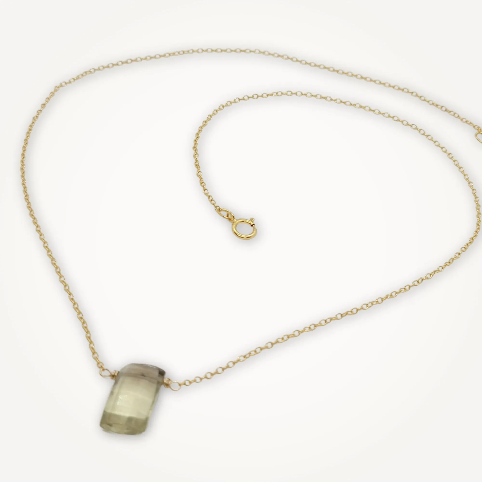 Smokey Golden Quartz Necklace