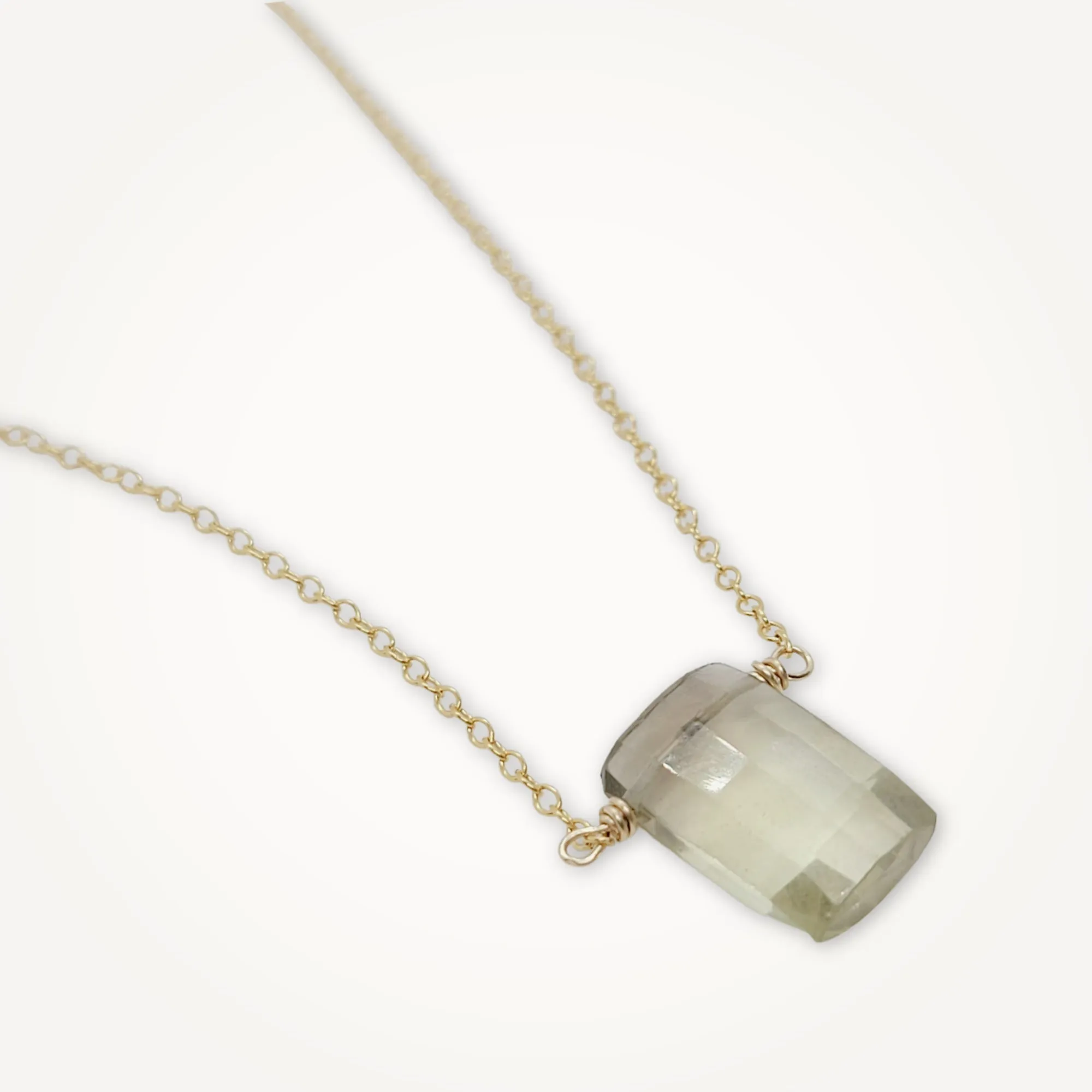 Smokey Golden Quartz Necklace