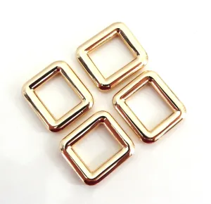 Solid-Cast Rectangle Rings - 16mm Inner Width - Pkg of Four