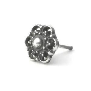 Sterling Silver Nose Pin | Summer Flower