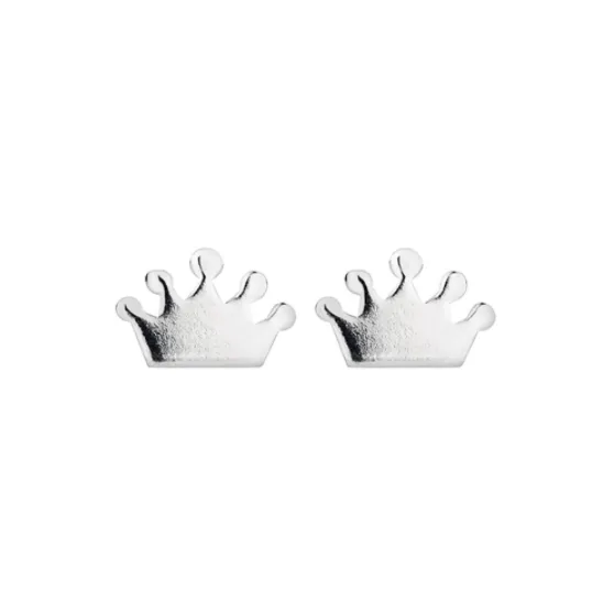 Sterling Silver Studs - Crowns*