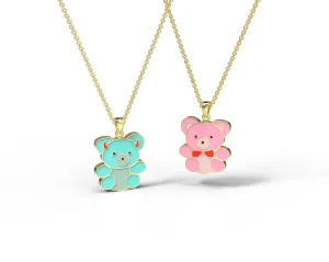 Teddy Bears - Double-Sided Pendant