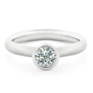 The Classic Anne Bezel Engagement Ring Mount