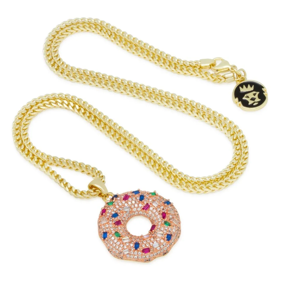 The Pink Donut Necklace