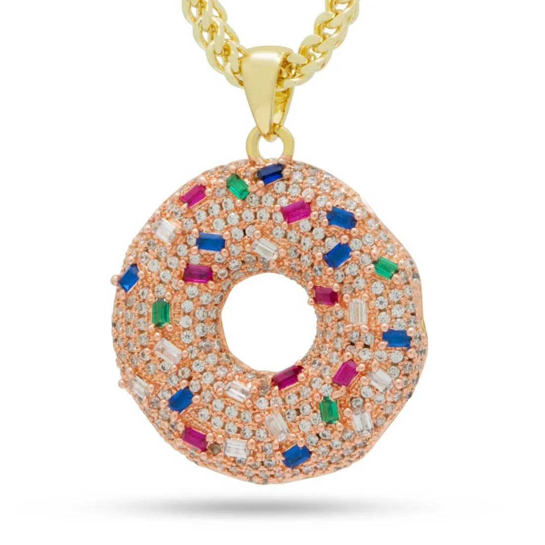 The Pink Donut Necklace