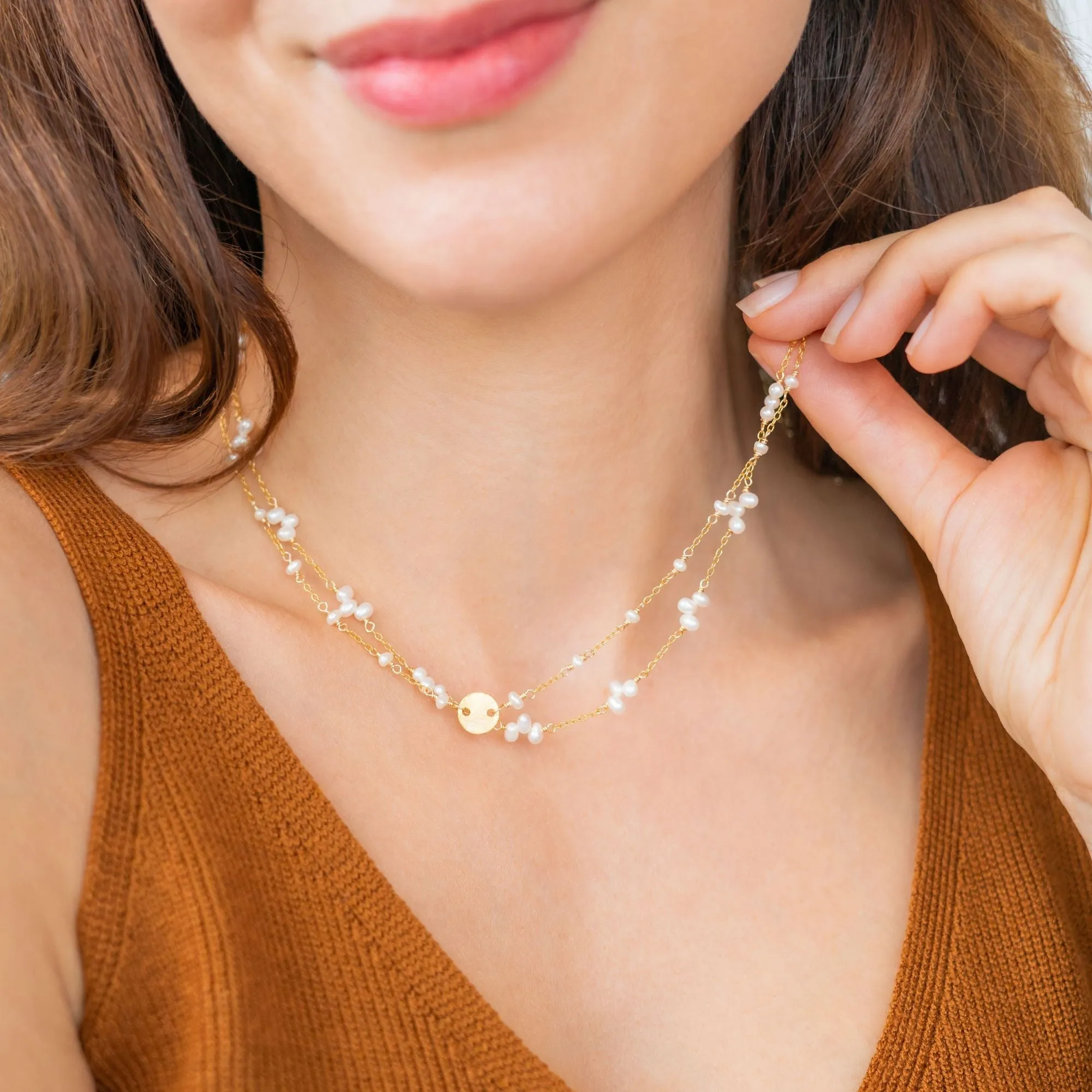 The "Paloma" Chain - Pearl