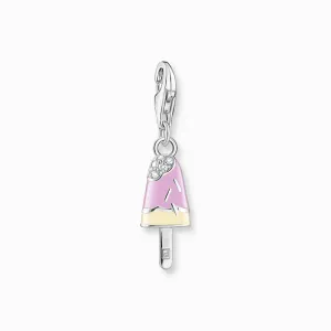 Thomas Sabo Charm Pendant - Colorful Popsicle with White Stones